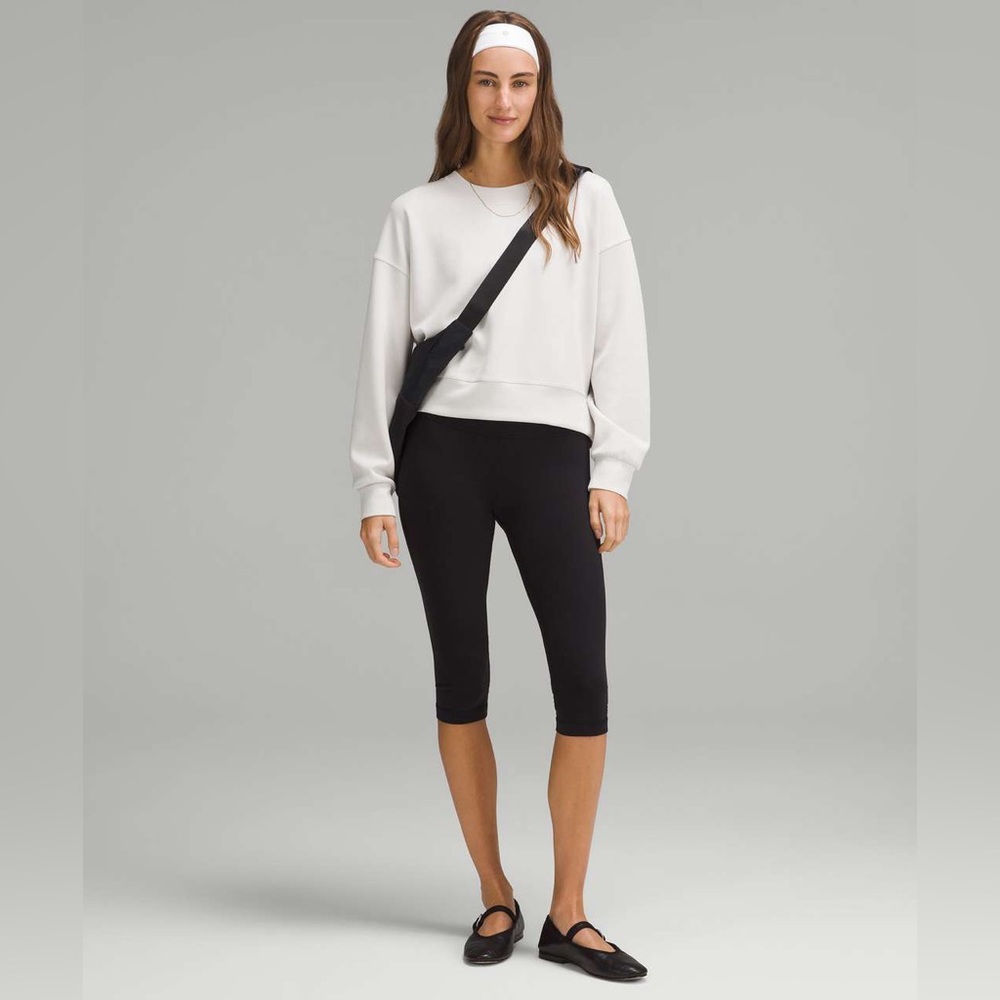 Lululemon Softstreme Perfectly Oversized Cropped Crew